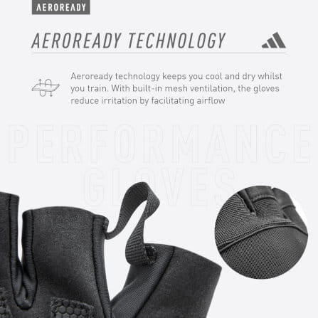 ถุงมือ Performance ADIDAS ADGB-13154-NL สีเทา ไซส์ M_10